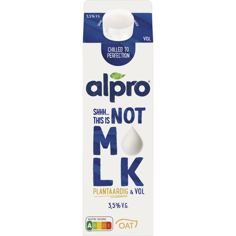 Alpro shhh… this is not milk